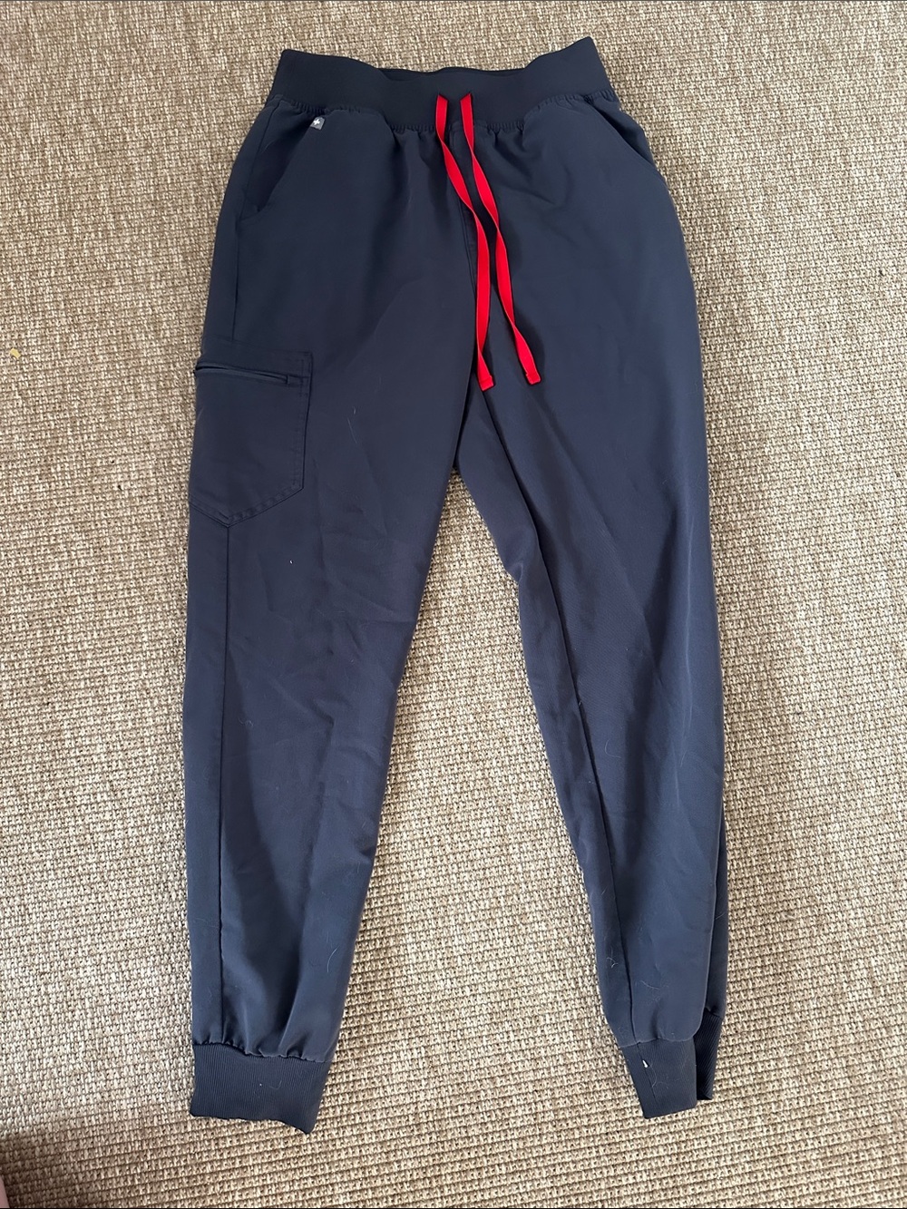 Figs Zamora high waisted joggers charcoal gray